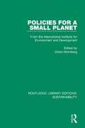 Cover: Policies for a Small Planet - Routledge