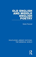 Cover: Old English and Middle English Poetry - Routledge