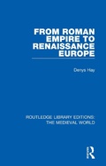 Cover: From Roman Empire to Renaissance Europe - Routledge