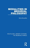 Cover: Modalities in Medieval Philosophy - Routledge