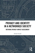Cover: Privacy and Identity in a Networked Society - Routledge