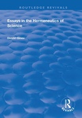 Cover: Essays in the Hermeneutics of Science - Routledge