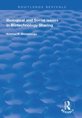 Cover: Biological and Social Issues in Biotechnology Sharing - Routledge
