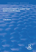 Cover: Control and Power in Central-local Government Relations - Routledge
