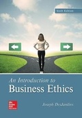 Cover: Looseleaf for an Introduction to Business Ethics - McGraw-Hill Education