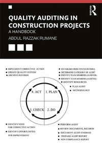 Enlarge image Cover: Quality Auditing in Construction Projects - Routledge