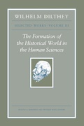 Cover: Wilhelm Dilthey: Selected Works, Volume III - Princeton University Press