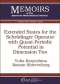 Cover: Extended States for the Schrodinger Operator with Quasi-Periodic Potential in Dimension Two - American Mathematical Society