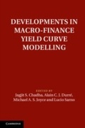 Cover: Developments in Macro-Finance Yield Curve Modelling - Cambridge University Press