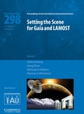 Cover: Setting the Scene for Gaia and LAMOST (IAU S298) - Cambridge University Press