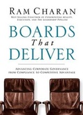 Cover: Boards That Deliver - Jossey-Bass