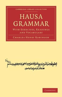 Enlarge image Cover: Hausa Grammar - Cambridge University Press