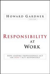 Enlarge image Cover: Responsibility at Work - Jossey-Bass