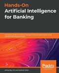 Cover: Hands-On Artificial Intelligence for Banking - Packt Publishing