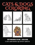 Cover: Cats and Dogs Activity Sheets - Elige Cogniscere