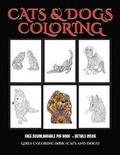 Cover: Girls Coloring Book (Cats and Dogs) - Elige Cogniscere