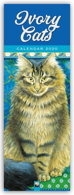 Enlarge image Cover: Ivory Cats 2020 - Flame Tree Publishing