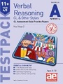 Cover: 11+ Verbal Reasoning Year 4/5 GL & Other Styles Testpack A Papers 1-4 - Accelerated Education Publications Ltd