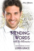 Cover: Mending Words with the Billionaire - Currant Creek Press