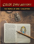 Cover: The People of Early Civilization - Learn & Color Books