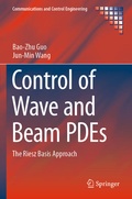 Cover: Control of Wave and Beam PDEs - Springer