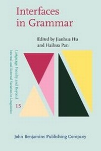 Enlarge image Cover: Interfaces in Grammar - John Benjamins Publishing Co