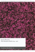 Cover: Felix Hartlaub in Berlin (1934-1945) - Stiftung Kleist-Museum