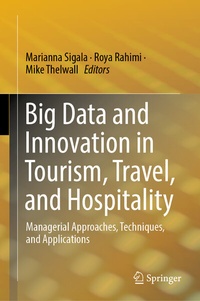 Abbildung von: Big Data and Innovation in Tourism, Travel, and Hospitality - Springer