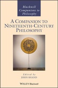 Cover: A Companion to Nineteenth-Century Philosophy - Wiley