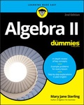 Cover: Algebra II For Dummies - Wiley-Scrivener