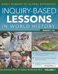 Enlarge image Cover: Inquiry-Based Lessons in World History - Prufrock Press