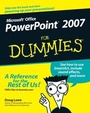 Cover: PowerPoint 2007 For Dummies - Wiley