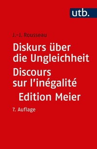 Abbildung von: Diskurs über die Ungleichheit Discours sur l'inégalité - UTB
