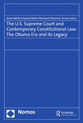 Cover: The U.S. Supreme Court and Contemporary Constitutional Law: The Obama Era and Its Legacy - Nomos