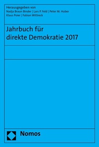 Bild: Jahrbuch für direkte Demokratie 2017 - Nomos