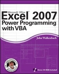 Abbildung von: Excel 2007 Power Programming with VBA - Wiley
