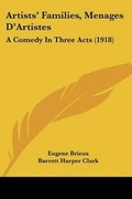 Cover: Artists' Families, Menages D'Artistes - Kessinger Publishing