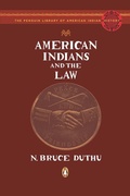 Cover: American Indians and the Law - Penguin Books