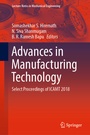 Cover: Advances in Manufacturing Technology - Springer