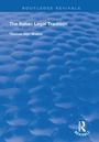 Cover: The Italian Legal Tradition - Routledge