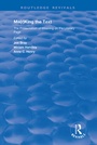Cover: Ma(r)king the Text - Routledge