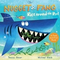 Cover: Nugget and Fang: Race Around the Reef (board book) - Houghton Mifflin Books for Children