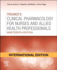 Abbildung von: Trounces Pharmacology for Nurses and Allied Health Professionals, International Edition - Elsevier