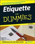 Cover: Etiquette For Dummies - Wiley