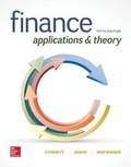 Cover: Loose Leaf for Finance: Applications and Theory - McGraw-Hill Education