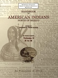 Cover: Handbook of American Indians Volume 2 - Digital Scanning Inc