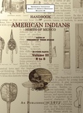Cover: Handbook of American Indians Volume 3 - Digital Scanning Inc