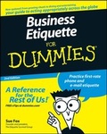 Cover: Business Etiquette For Dummies - Wiley