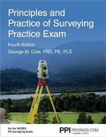 Cover: Ppi Principles and Practice of Surveying Practice Exam, 4th Edition - Comprehensive Practice Exam for the Ncees PS Surveying Exam - PROFESSIONAL PUBLICATIONS INC