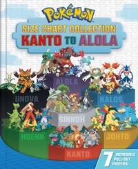 Enlarge image Cover: Pokemon Size Chart Collection: Kanto to Alola - Pikachu Press